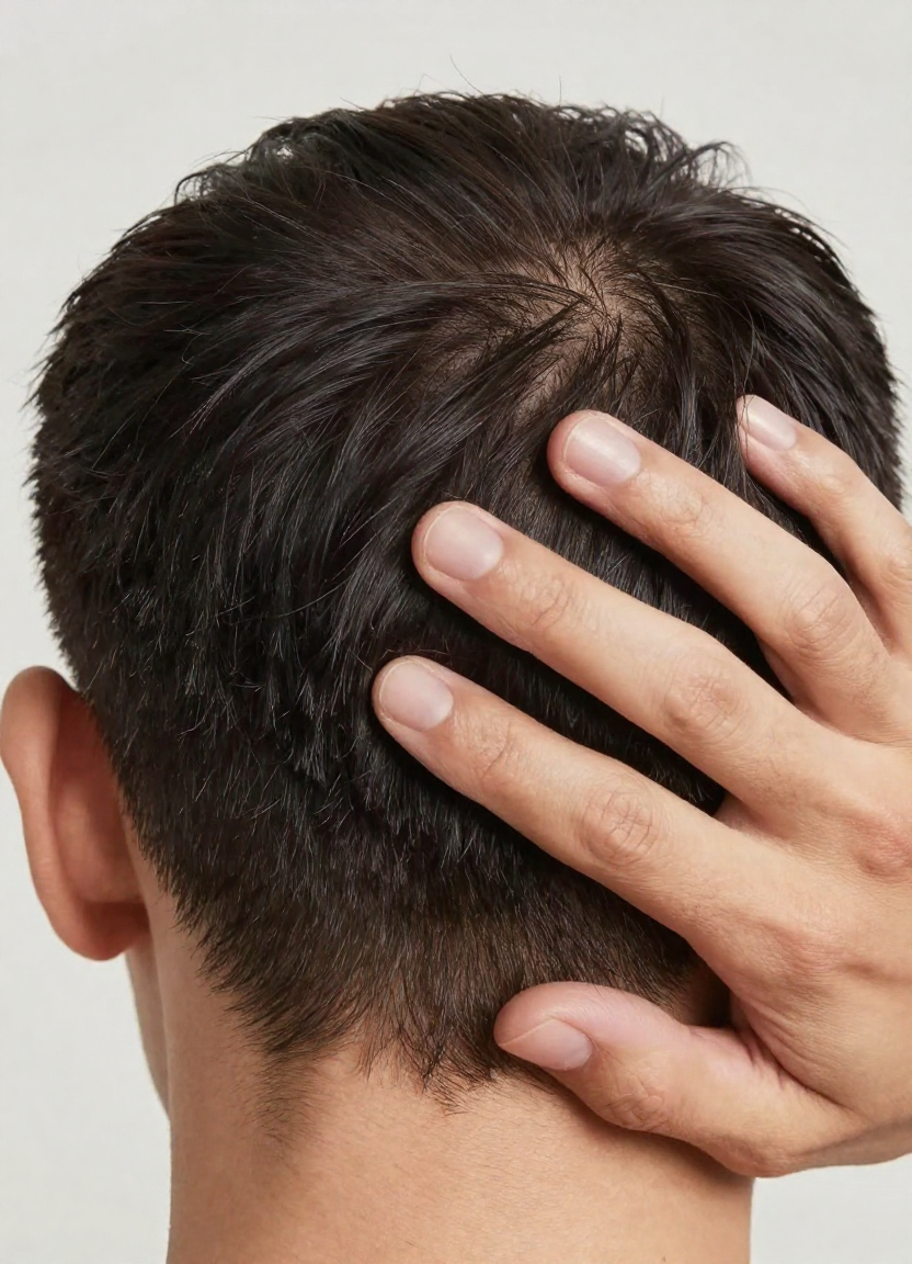 FUE hair transplant technique demonstration.